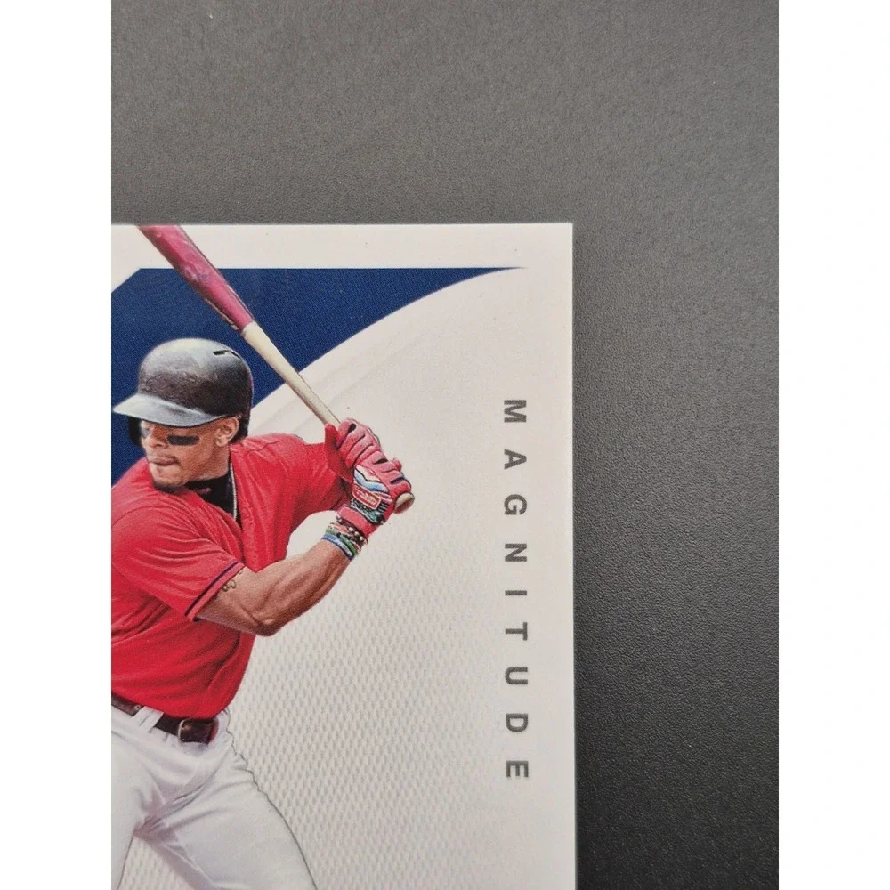 2020 Panini Chronicles Magnitude Francisco Lindor #19 Blue /50 Indians Mets